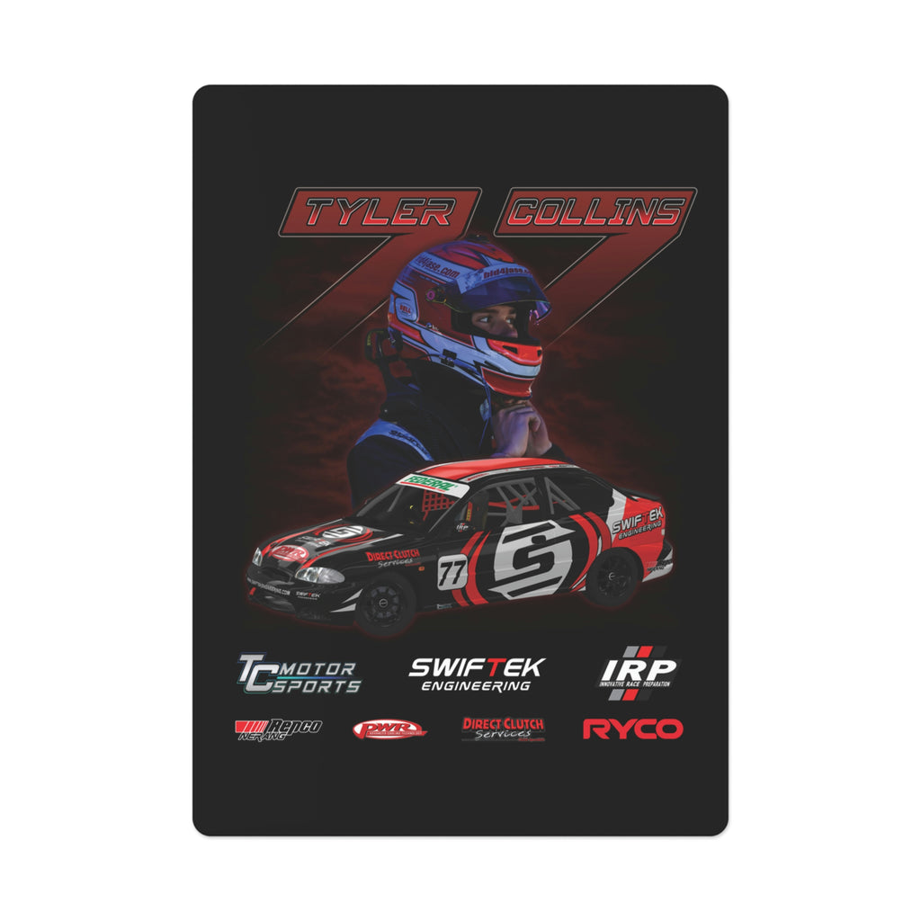Tyler Collins Motorsports Poker Cards