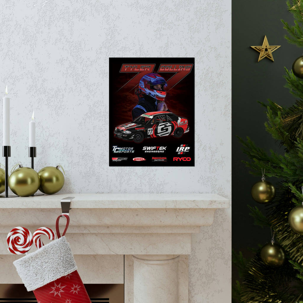 Tyler Collins Motorsports 'Pre Season' Poster