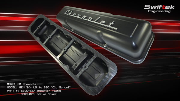 GM - GEN 3-4 to Small Block Chev "Old School" SET