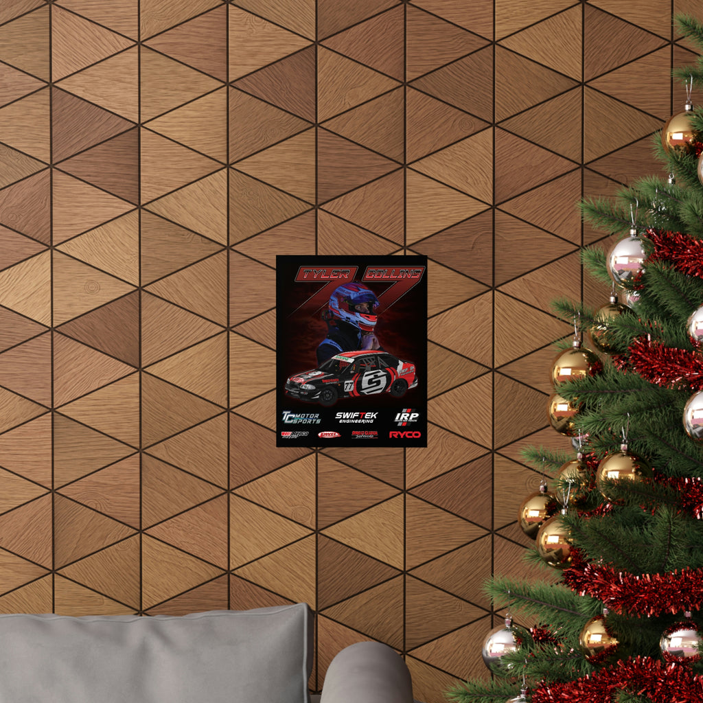 Tyler Collins Motorsports 'Pre Season' Poster