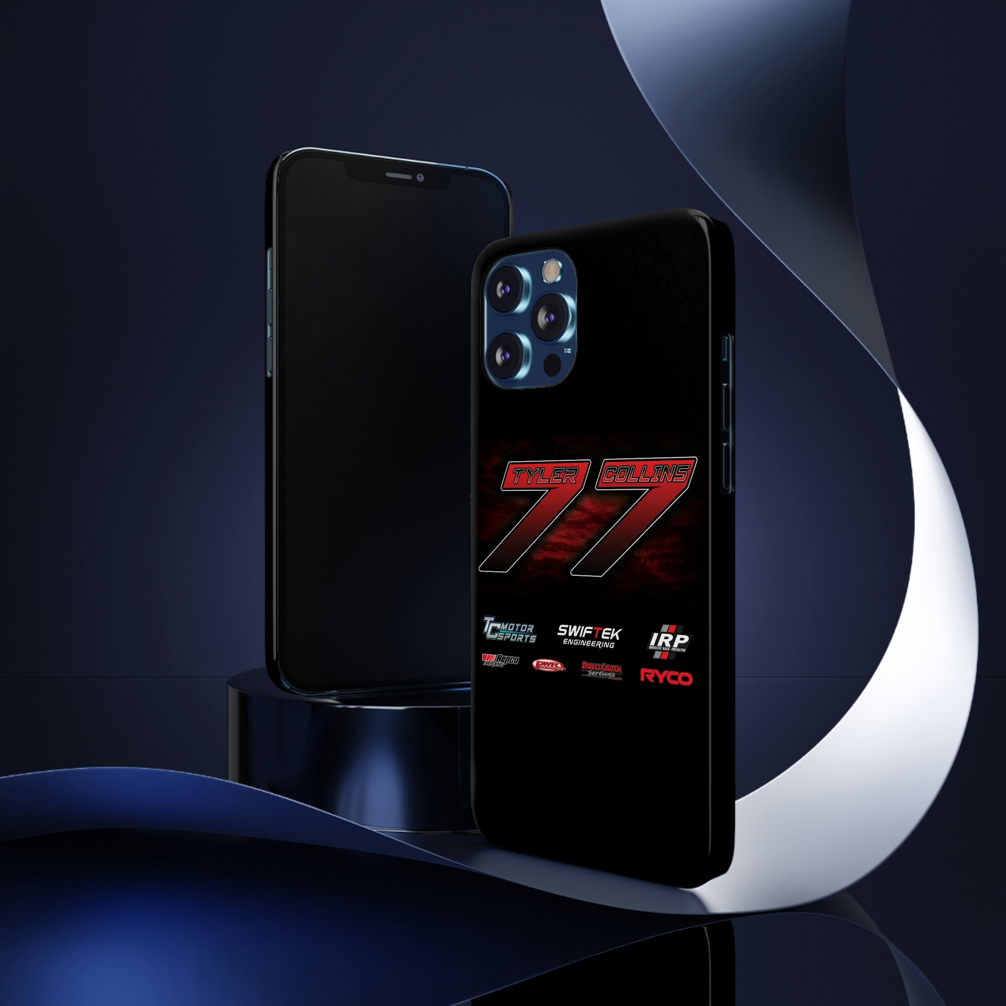 Tyler Collins Motorsports 2023 Phone Case - Swiftek Engineering